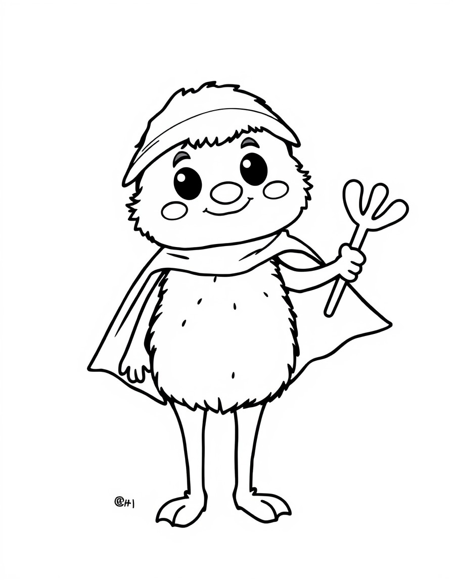 se kartoffel mit cape und