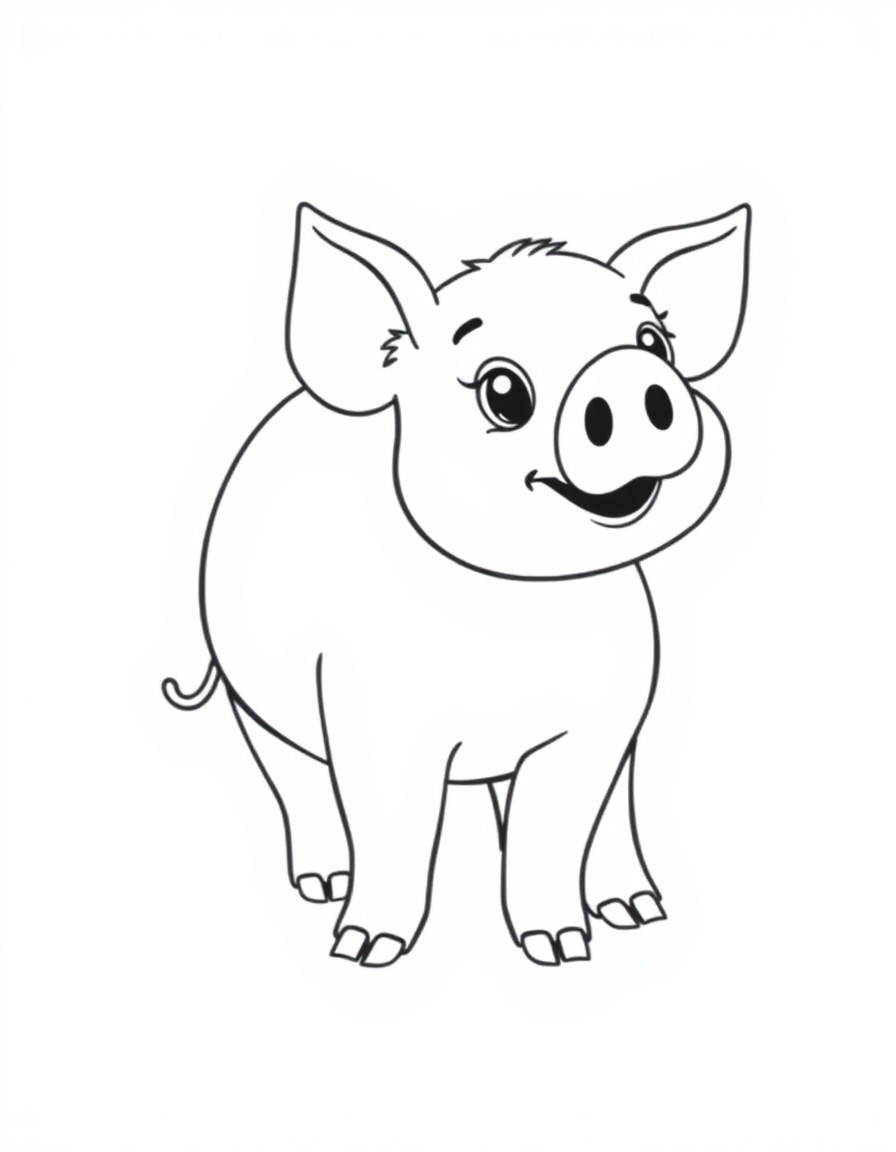 a cute pig named "maredo"