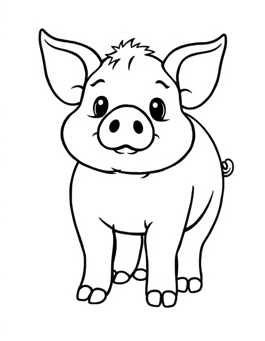 a cute pig named "maredo"