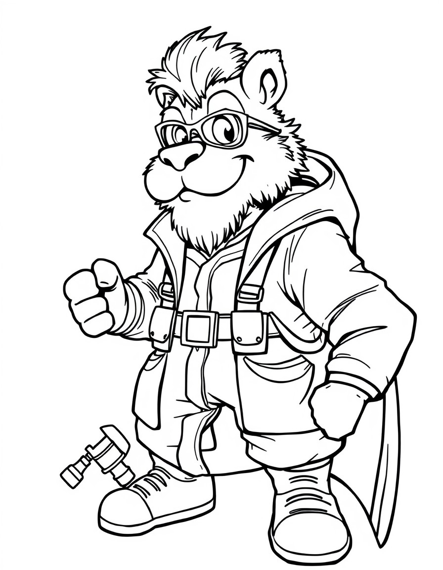 a supehero called Tommy Ruff the fisherman