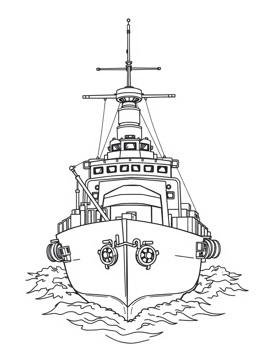 war ship
