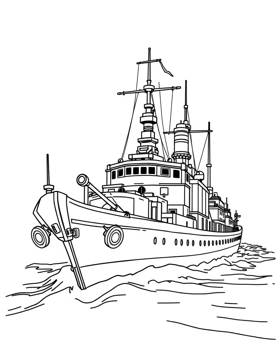 war ship