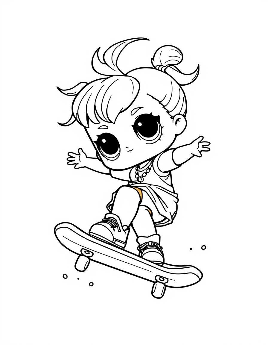 skateboarding lol character