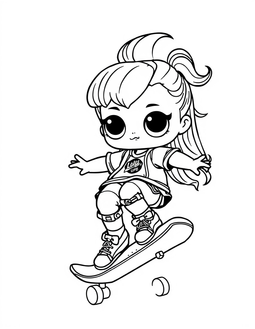 skateboarding lol character