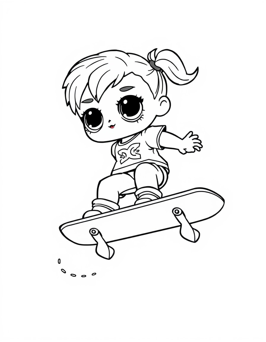 skateboarding lol character