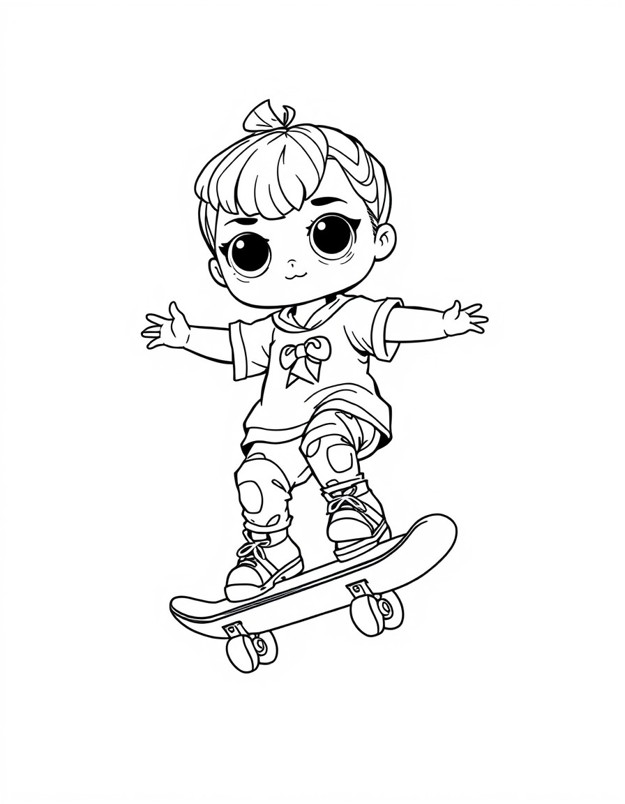 skateboarding lol character