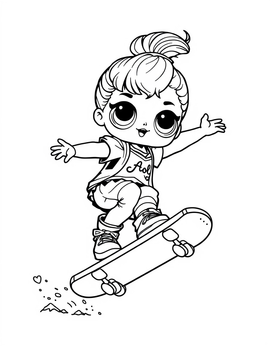 skateboarding lol character