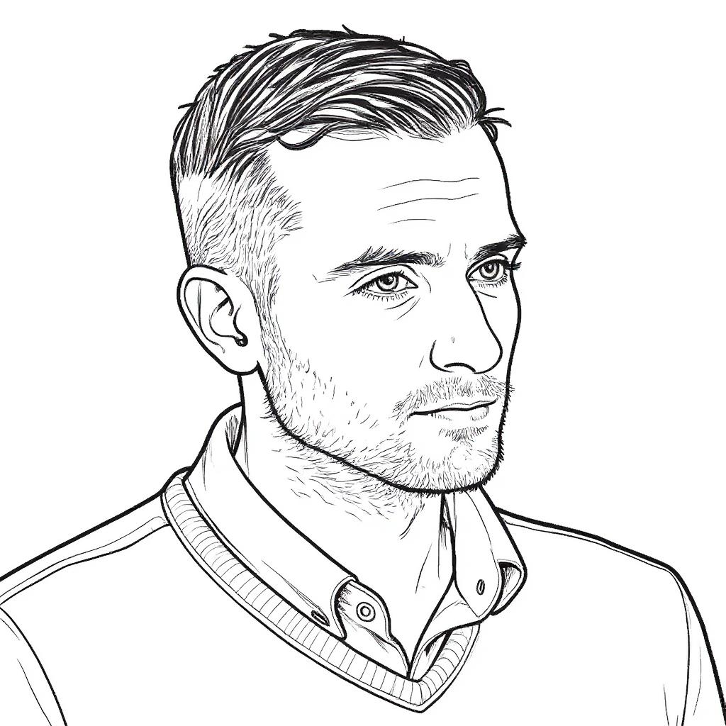 Make this a high-quality black and white COLORING PAGE with white background, only black lines, NO big gray areas, and clear, thick bold outlines, well-defined shapes, and clean edges. Remove all shad