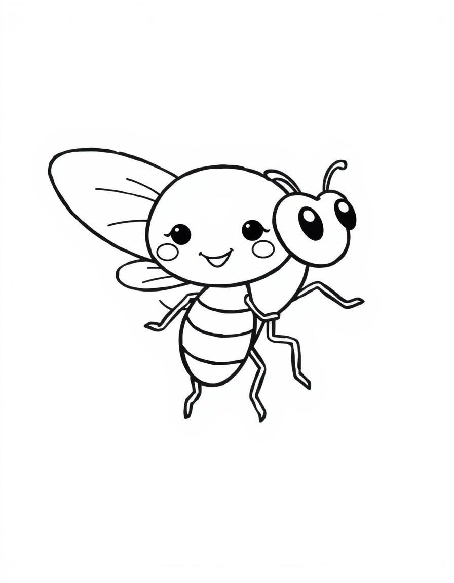 Cute firefly goes on adventures and meets friends always helping everyone in someway