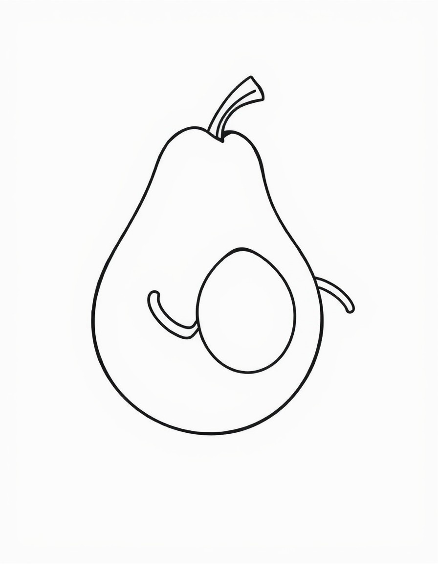 animated avocado