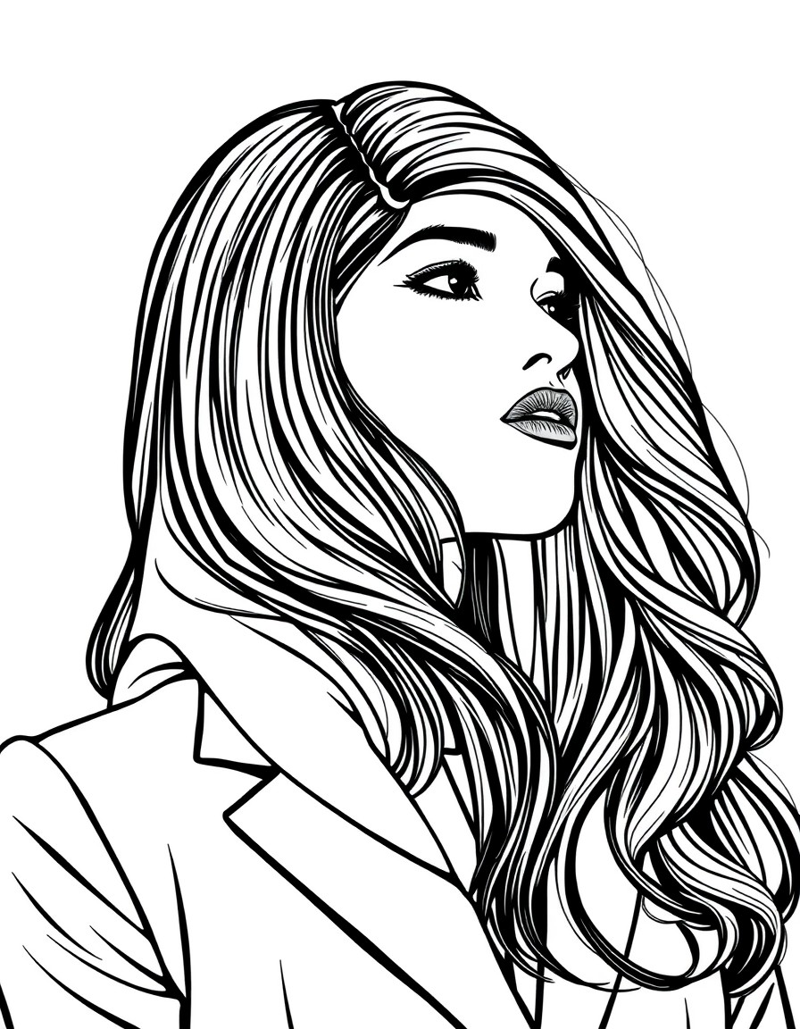 a beautiful Pakistani woman I knew was thereblack hair cascading over a tailored suit. She asked if I wanted to join her for dinner