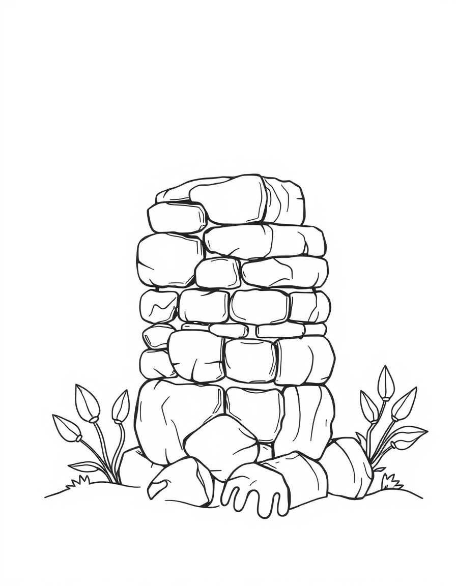 A soft bwall with a bo