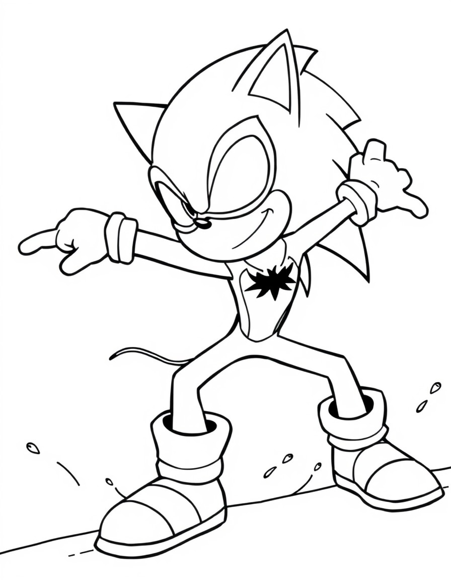 Homem aranha e Sonic brincando