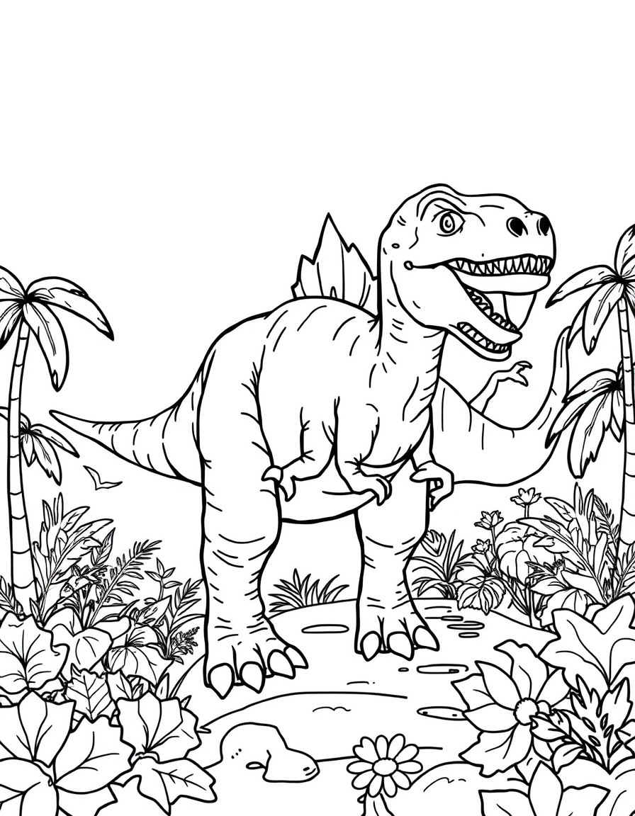 dinosaurs coloring book for kids