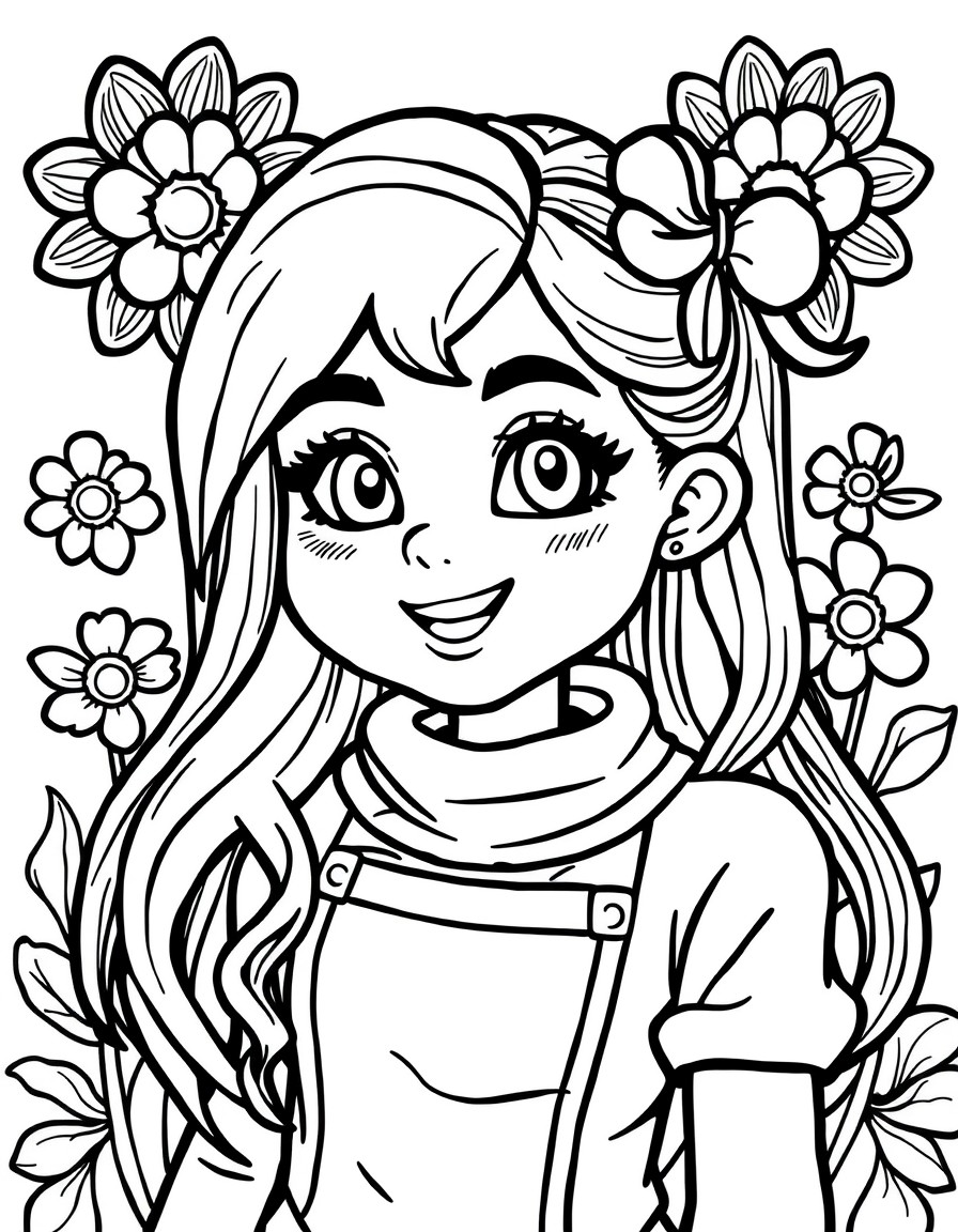 create ms.rachel coloring pages