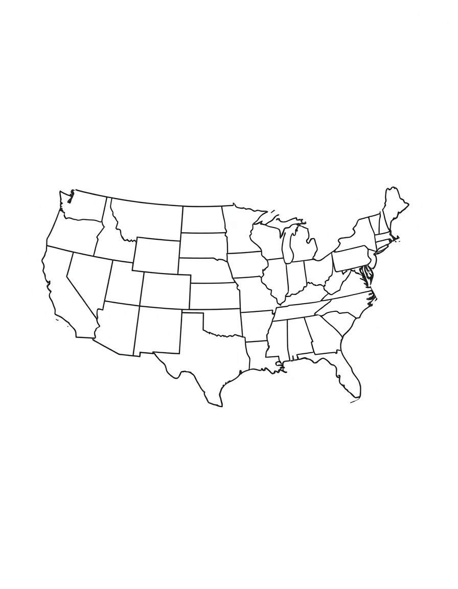 map of the united states