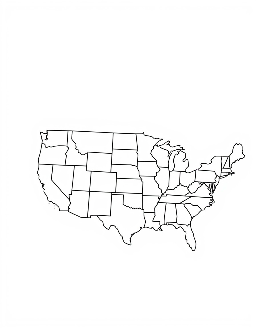 map of the united states