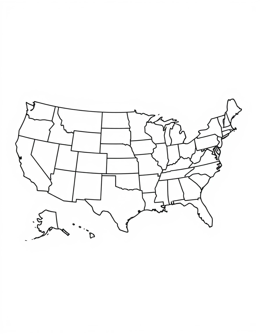 map of the united states