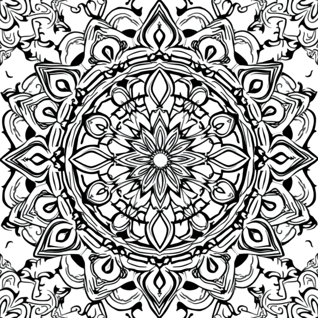 Celtic mandala background