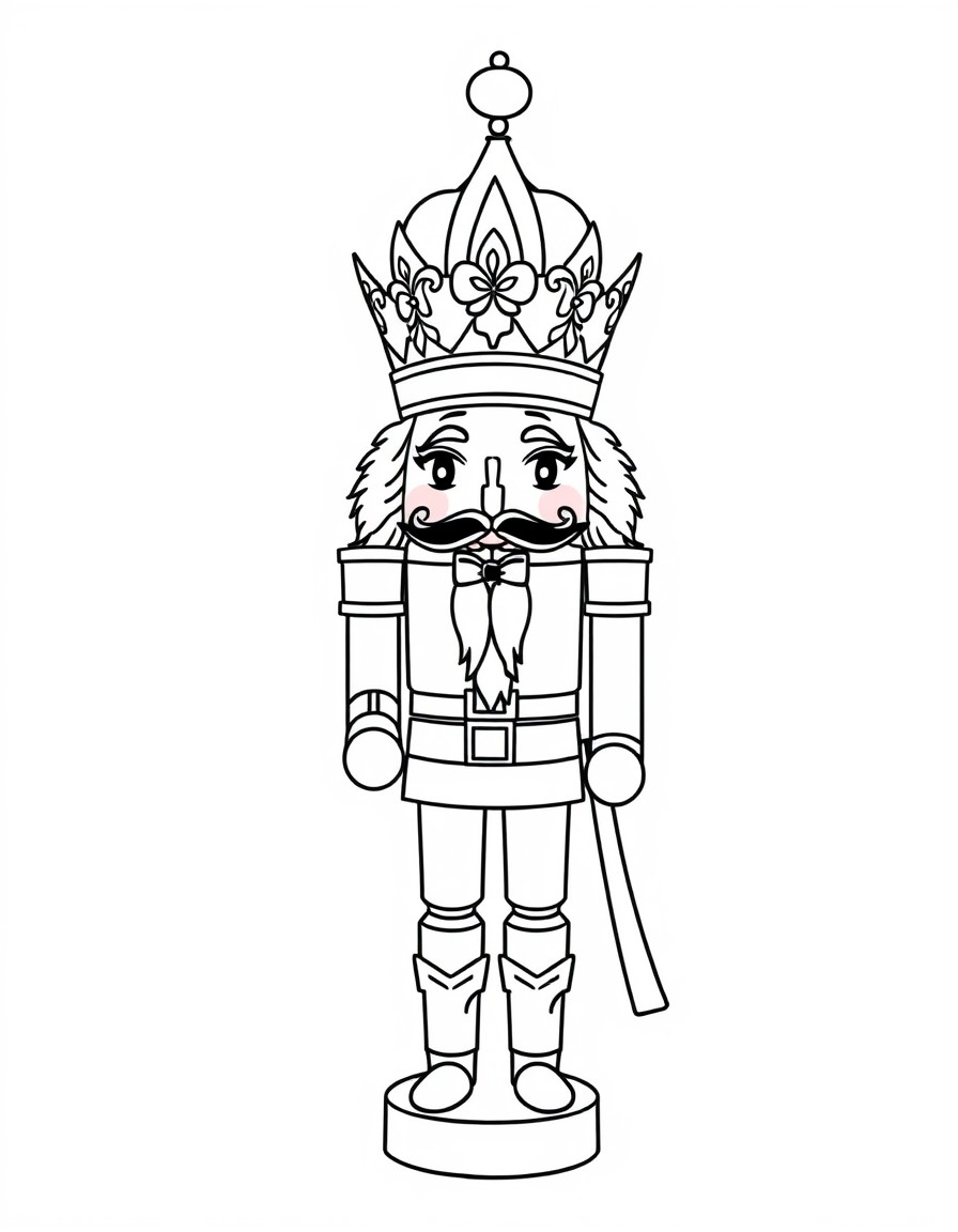 A crowned Nutcracker