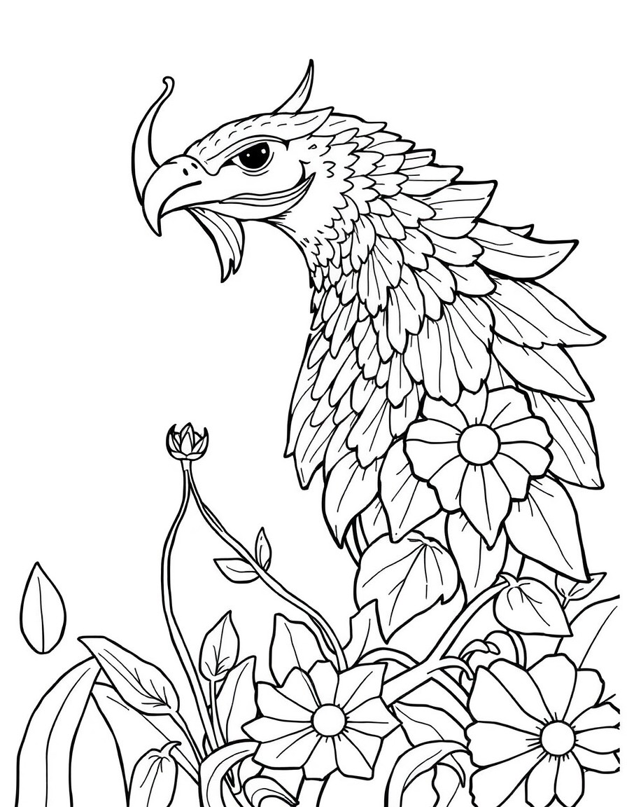 Fantasy Birds Coloring Pages - 1747037498596 Jjhz8u 