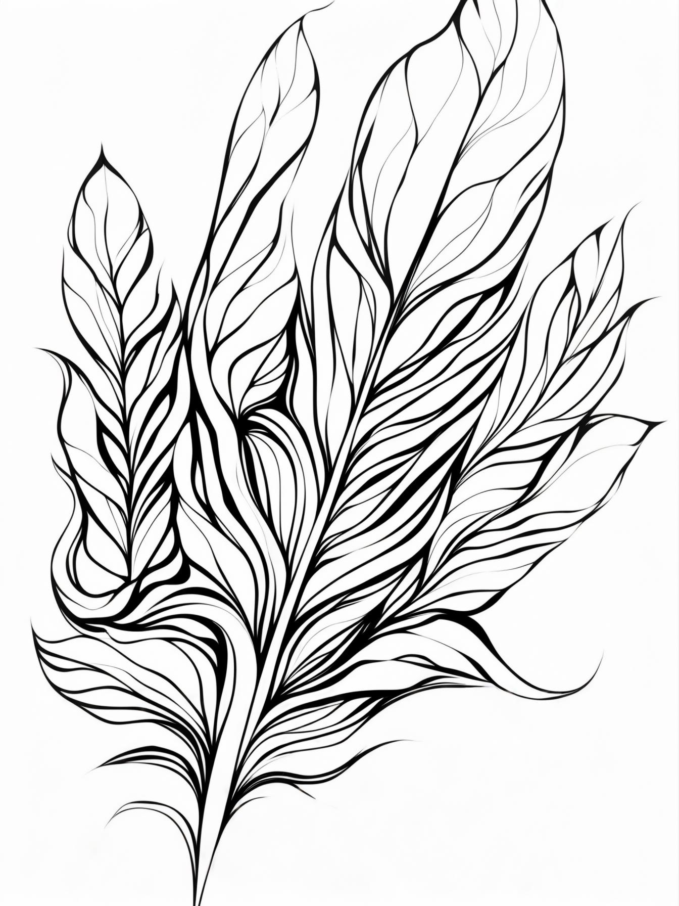 Make this a high-quality black and white COLORING PAGE with white background, only black lines, NO big gray areas, and clear, thick bold outlines, well-defined shapes, and clean edges. Remove all shad