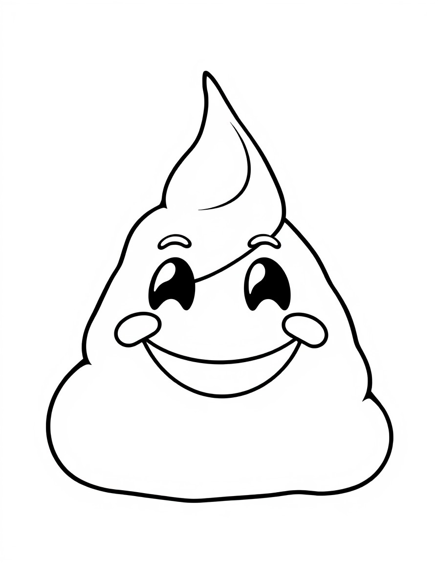 smiling poop emoji