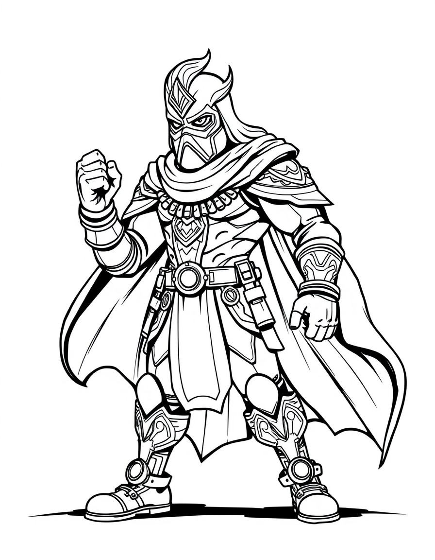 Indian Superheroes Coloring Pages - Cool Coloring Pages