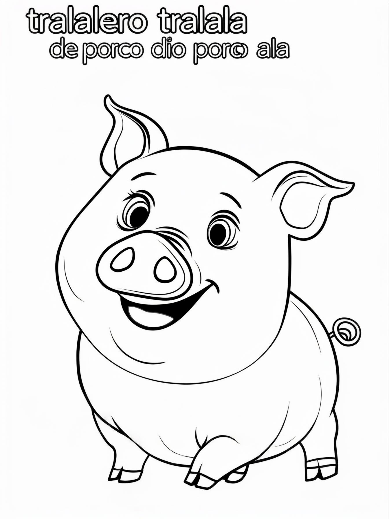 tralalero tralala de porco dio porco ala