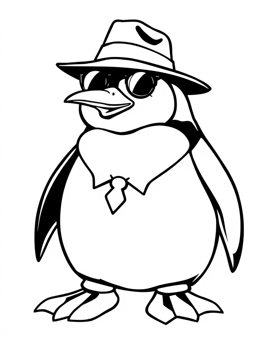 Film noir penguin detective