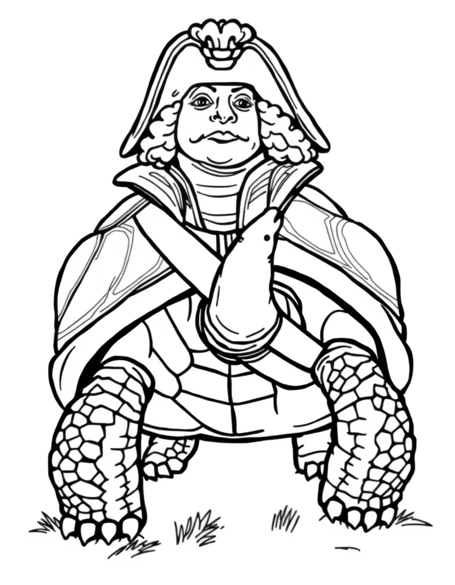 Napoleon bonaparte if he was a tortoise