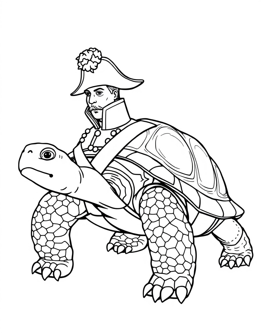 Napoleon bonaparte if he was a tortoise