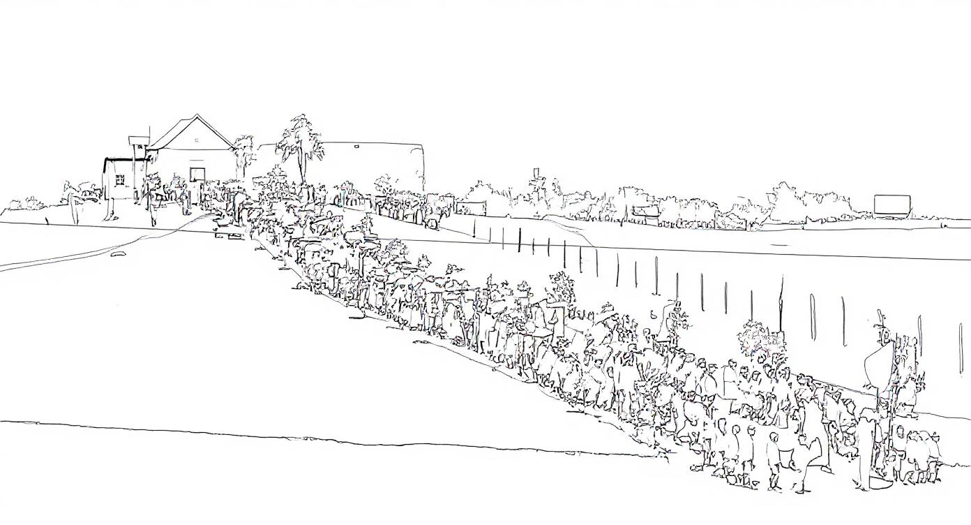 Make this a high-quality black and white COLORING PAGE with white background, only black lines, NO big gray areas, and clear, thick bold outlines, well-defined shapes, and clean edges. Remove all shad