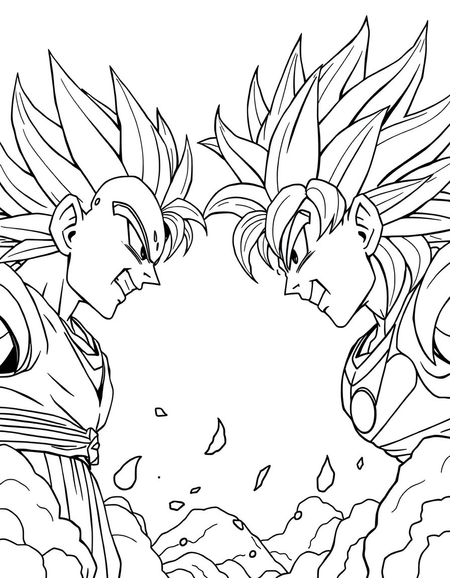 GOKU VS VEGETA