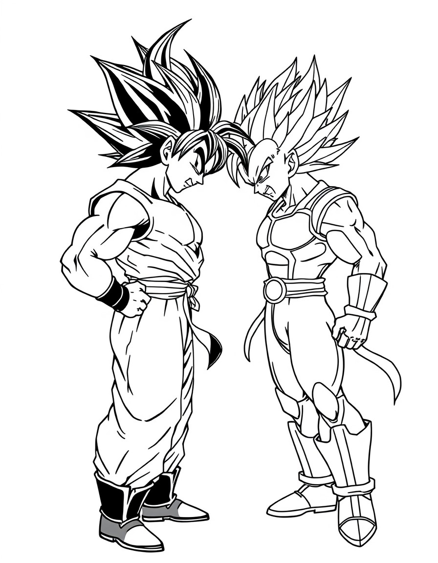 GOKU VS VEGETA