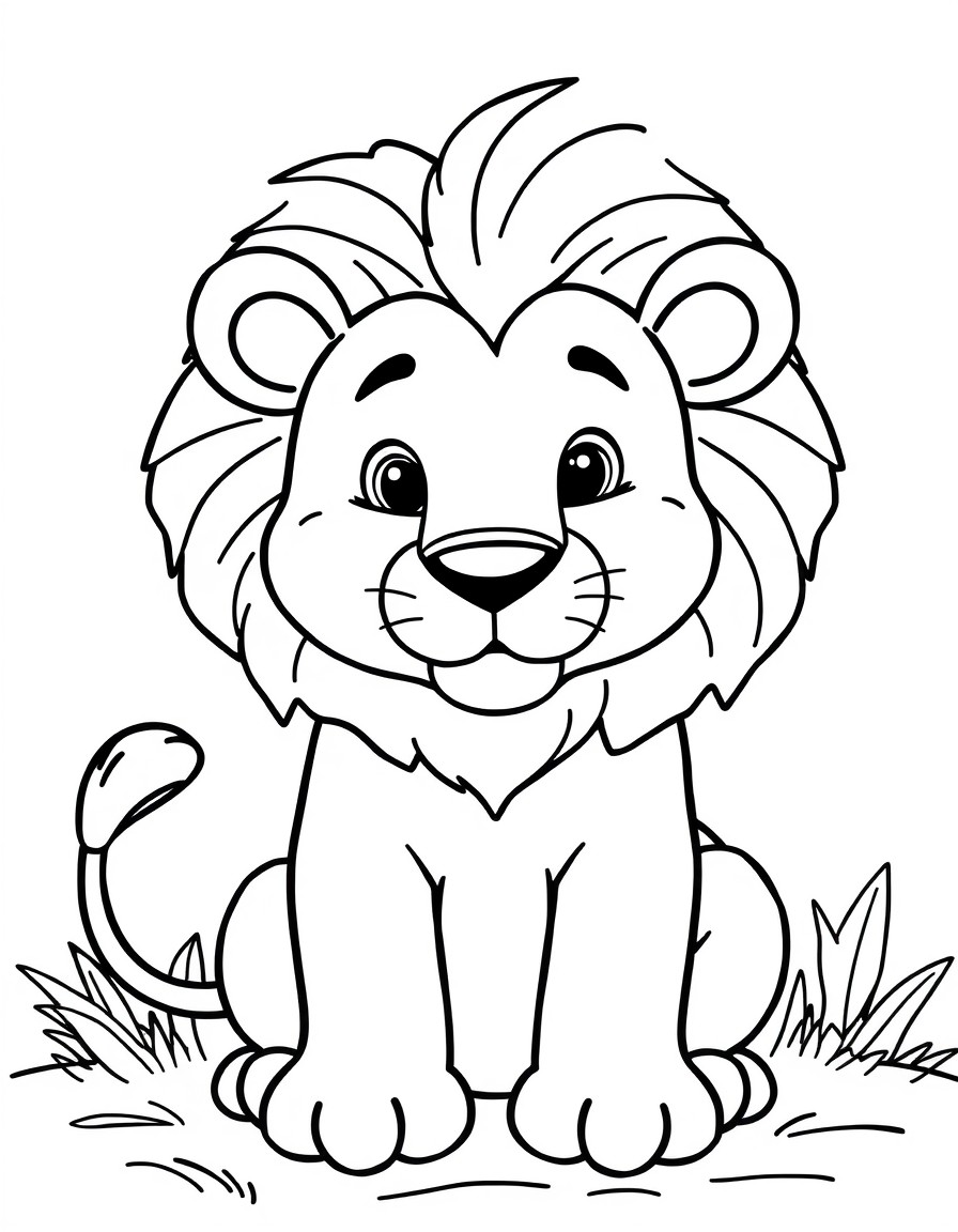 Lion kid