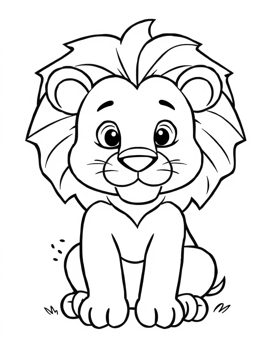 Lion kid