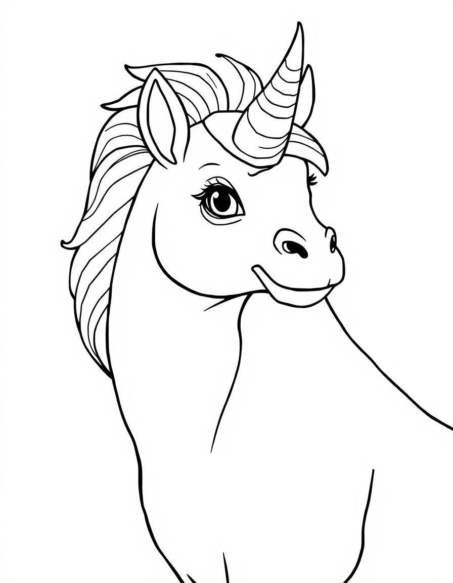 Creame una Jirafa para colorear