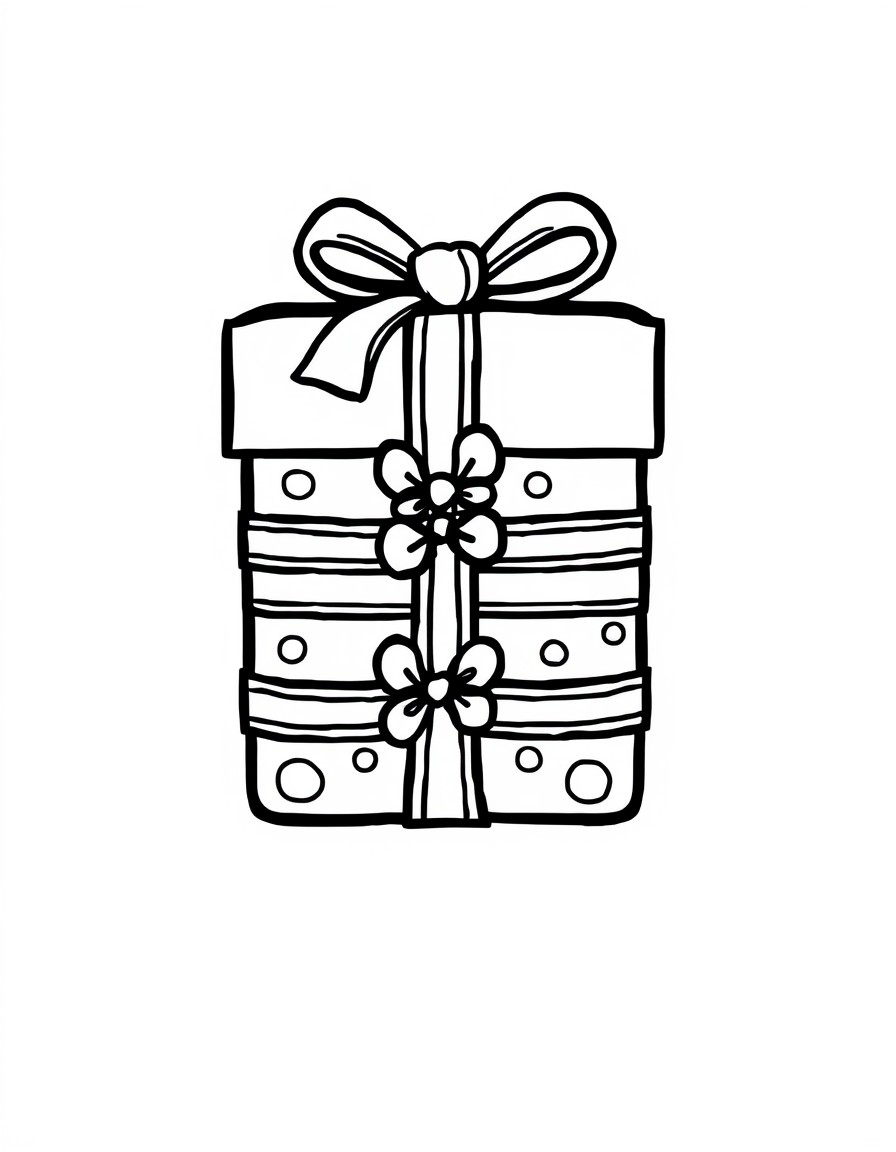gift - simple lines