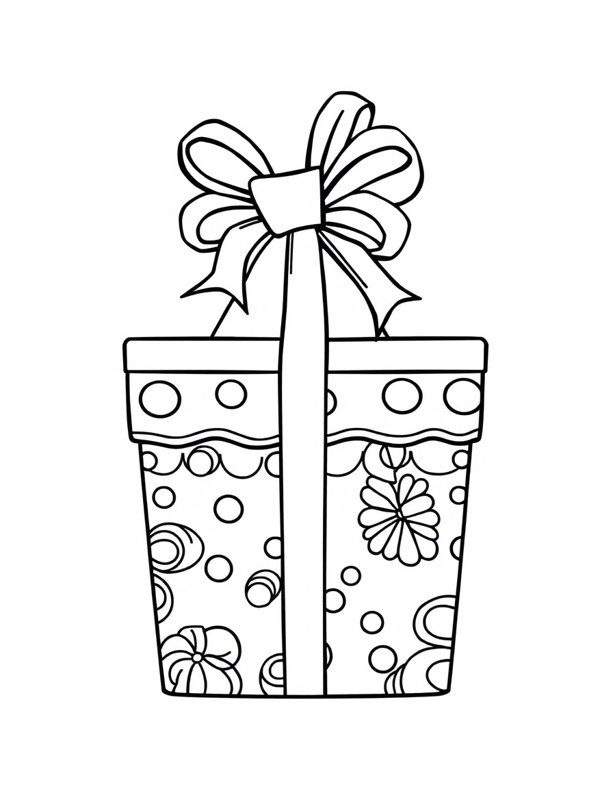 gift - simple lines