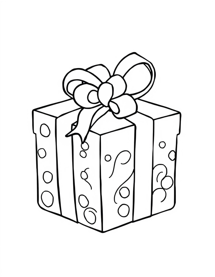 gift - simple lines
