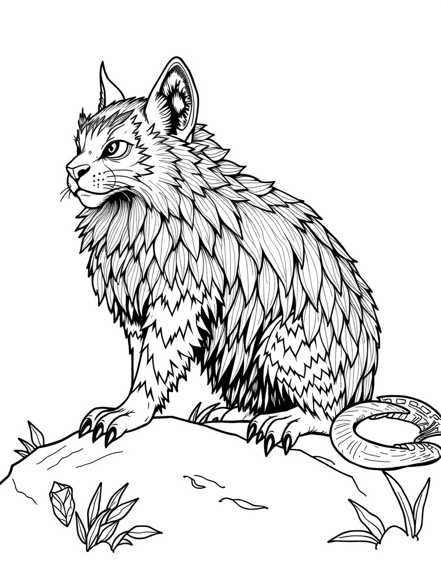 the artctic - simple lines