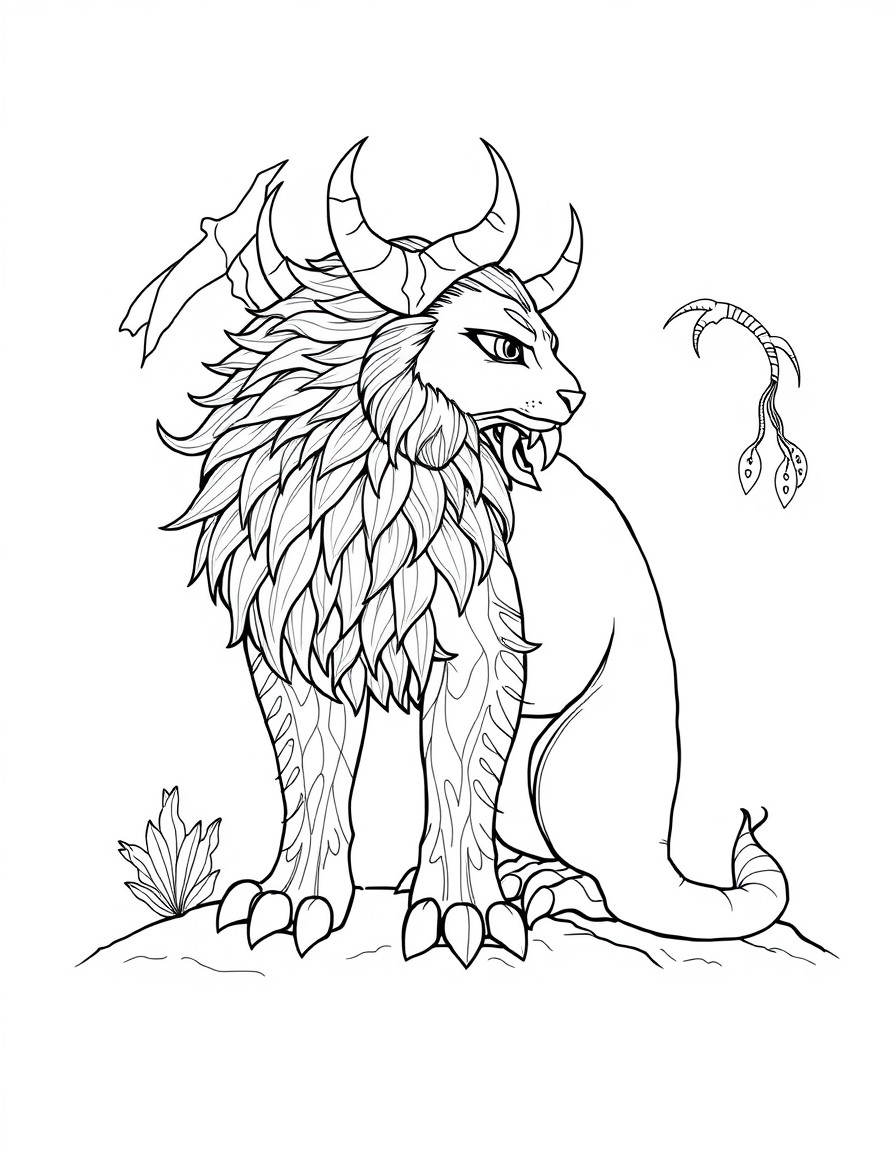 the artctic - simple lines