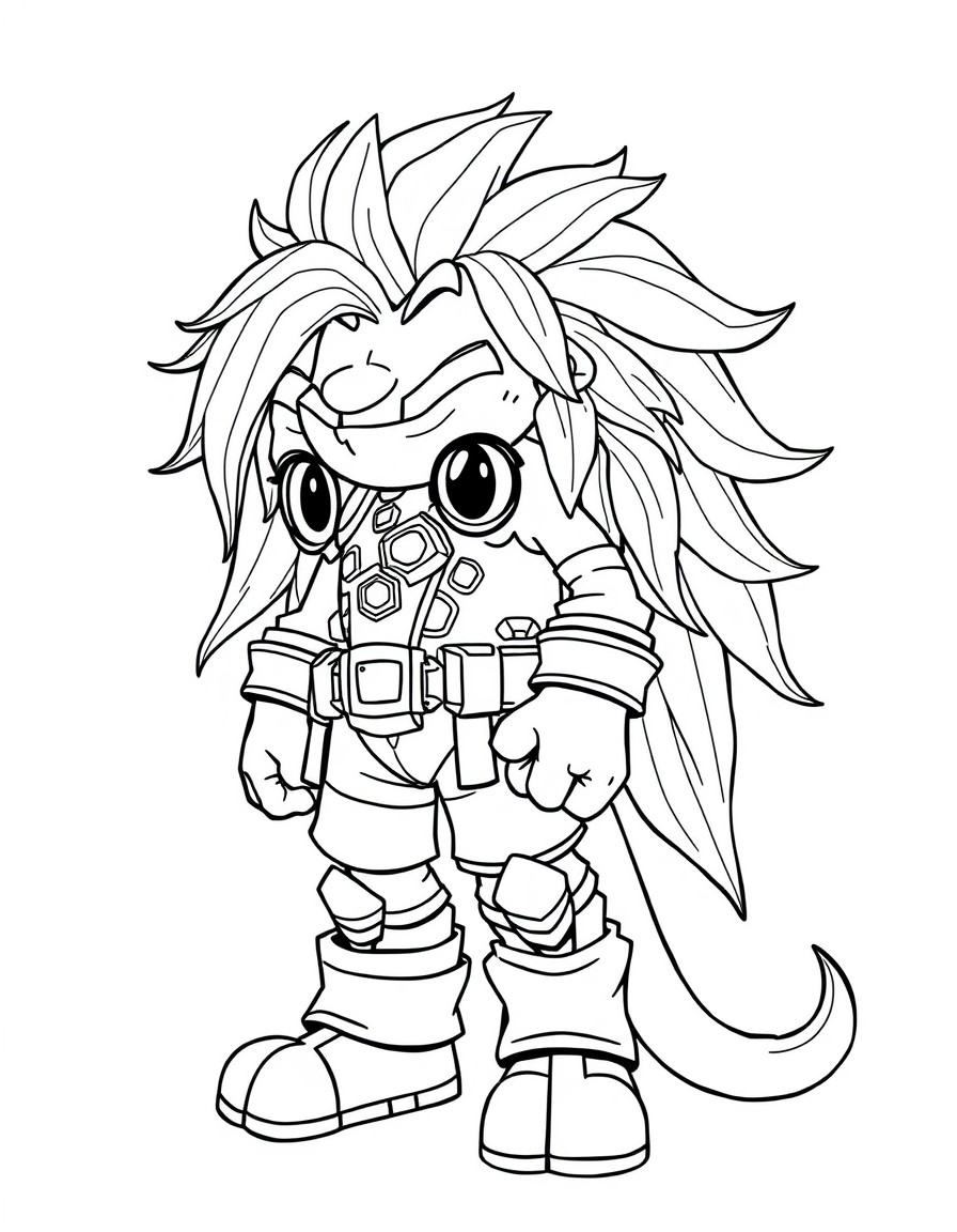 A copyrighted character