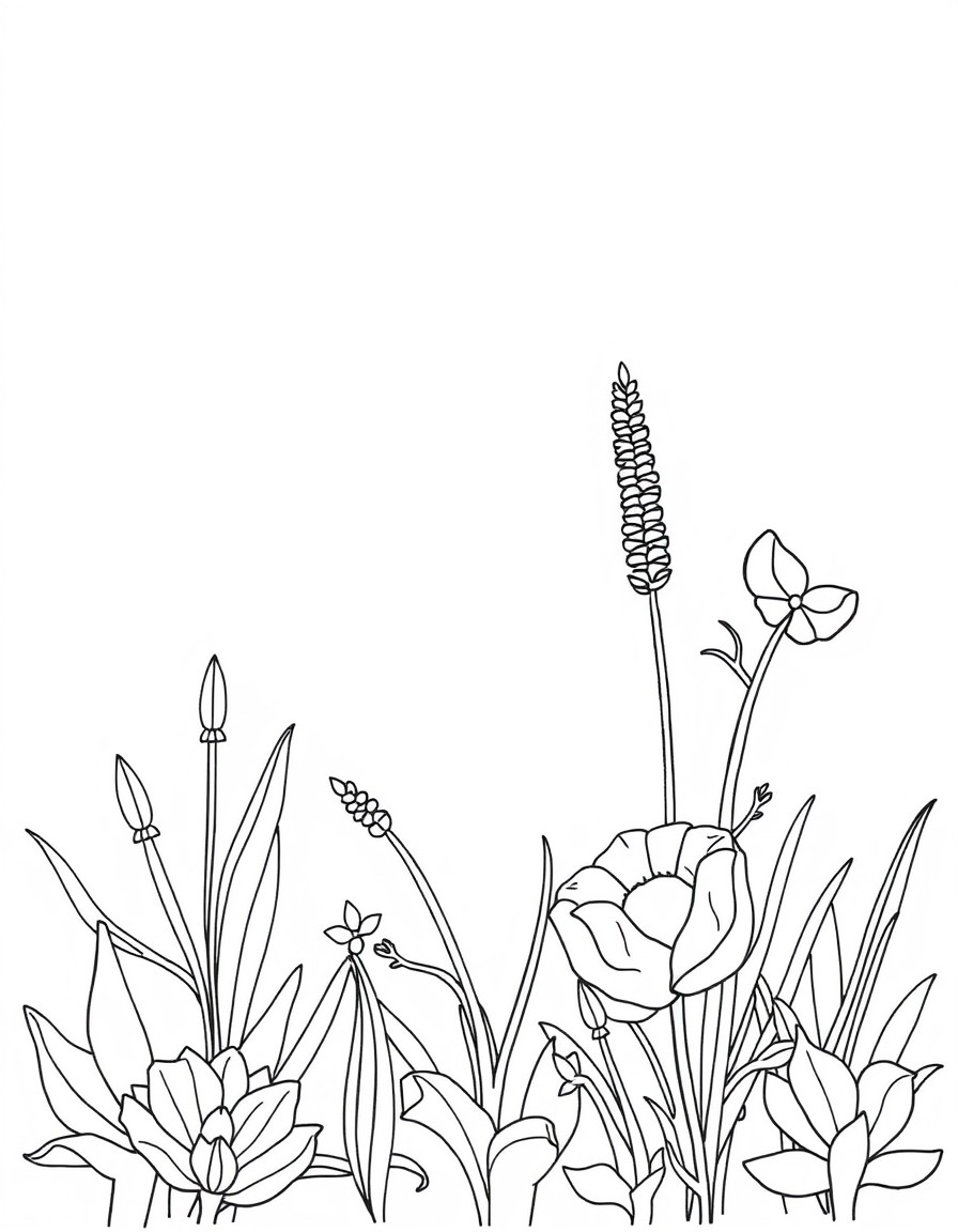 minimalistic, easy to colour by kids in the age of 5