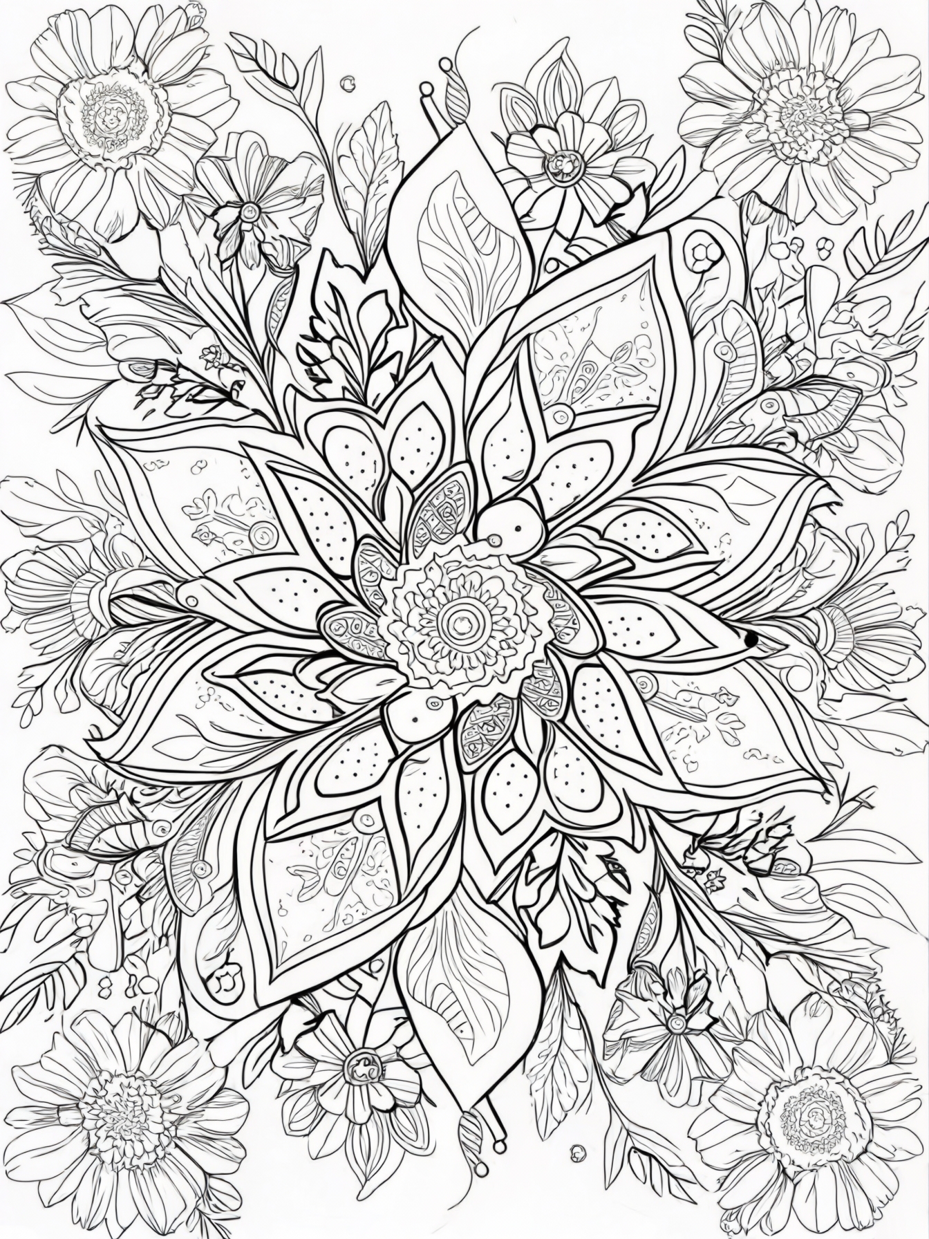 A vibrant floral rangoli that welcomes guests at festivals.