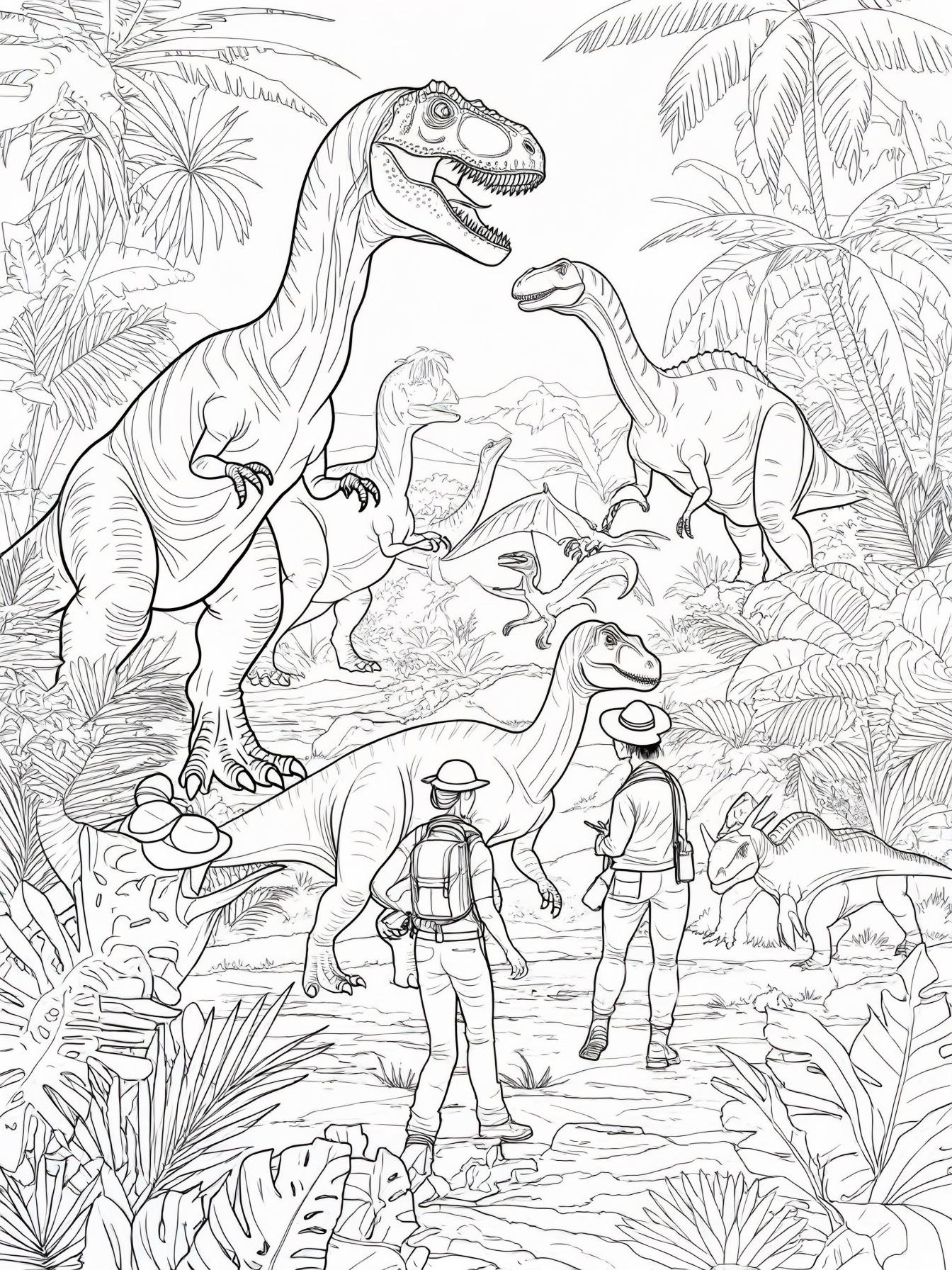 Design your own Jurassic Park adventure with dino explorers