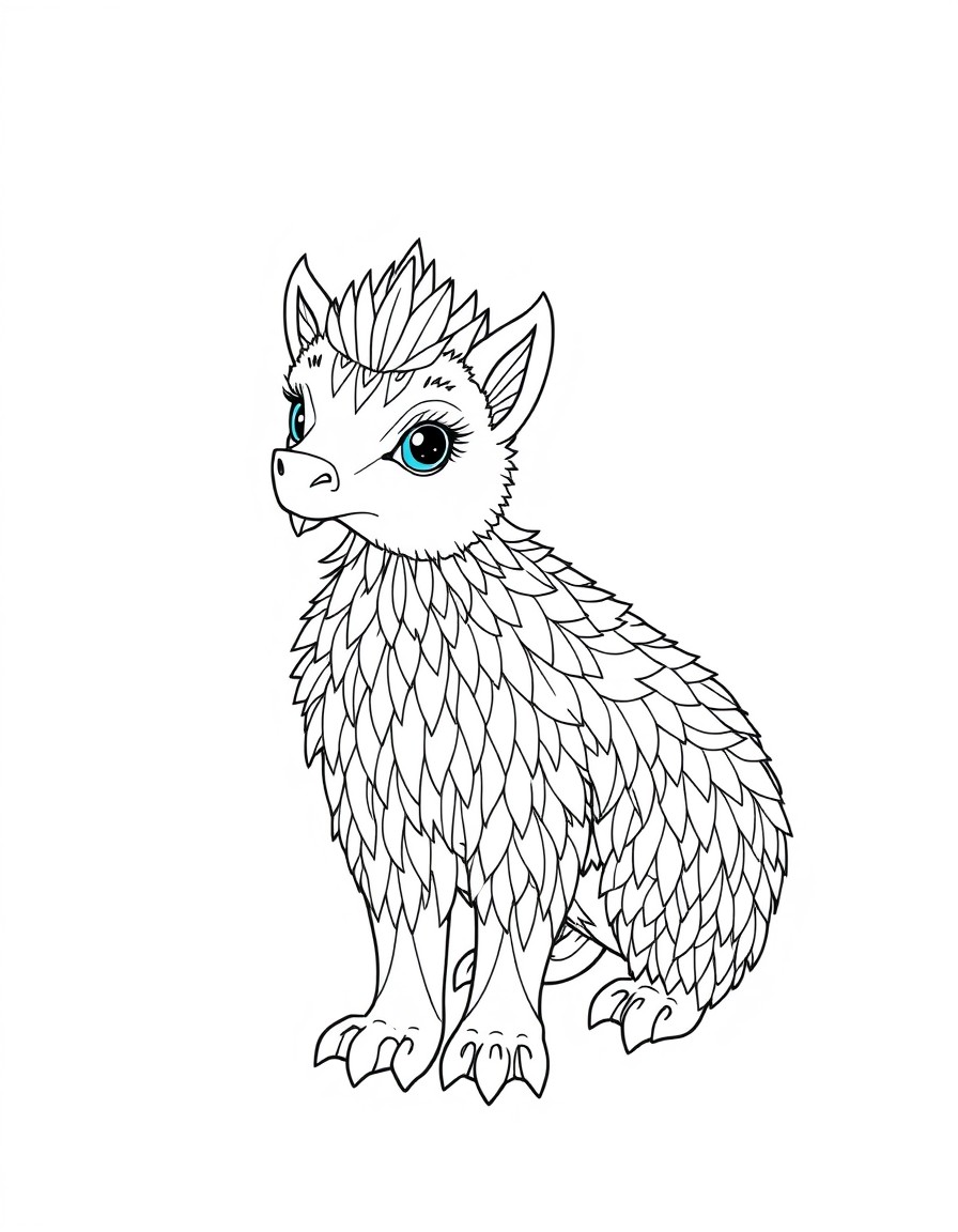 Cria pra mim um desenho de colorir tipo o stite