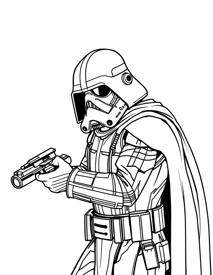 Star wars character dj ing