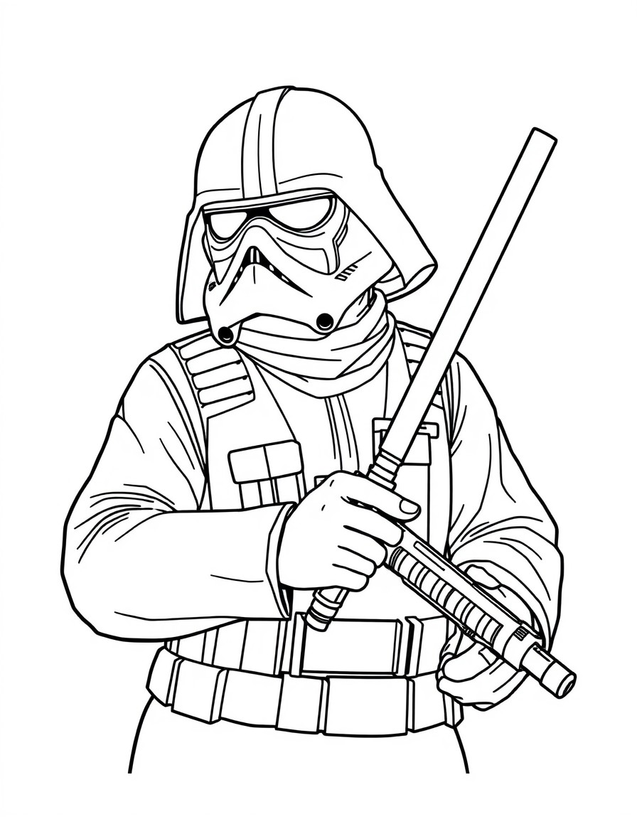 Star wars character dj ing